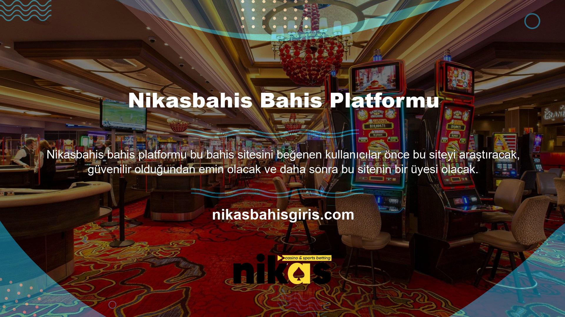 Nikasbahis Game kullanıcıları üyeleri bu sitenin avantajlarından yararlanabilir ve bu sitede bahis oyunları oynarken büyük kazançlar sağlayabilir